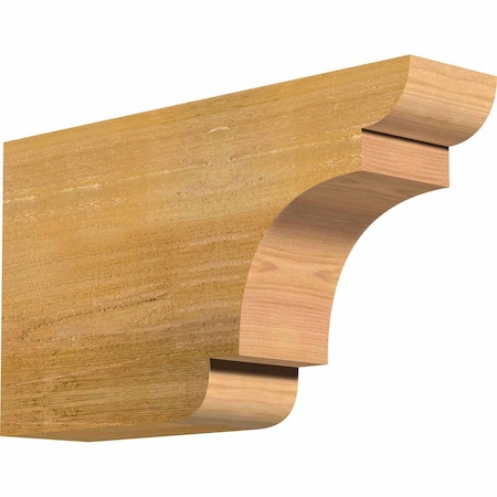 Ekena Millwork New Brighton Rough Sawn Rafter Tail, Western Red Cedar, 4"W x 10"H x 18"L RFT04X10X18NEB00RWR